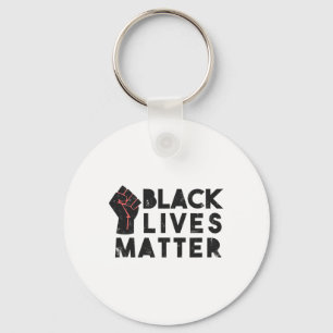Llavero Problemas de vidas negras protestan contra el pode