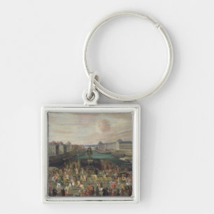 Llavero Procesión de Louis XIV a través del Pont-Neuf
