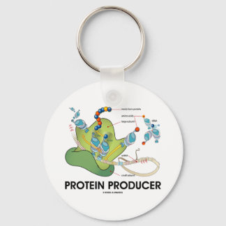 Llavero Productor de proteínas (síntesis de proteína bioló