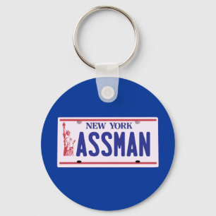 Llavero Productos de la placa de licencia de Assman en Nue