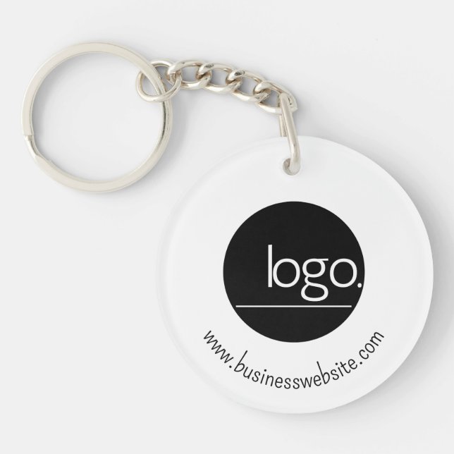 LLAVERO PROFESIONAL AGREGAR PROPIO LOGO BLANCO COMERCIO (Frente)