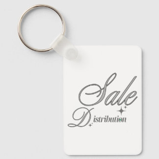 Llavero profesional de escritura plateada elegante