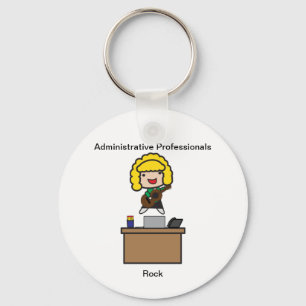 Llavero Profesionales administrativos Rock (rubio)