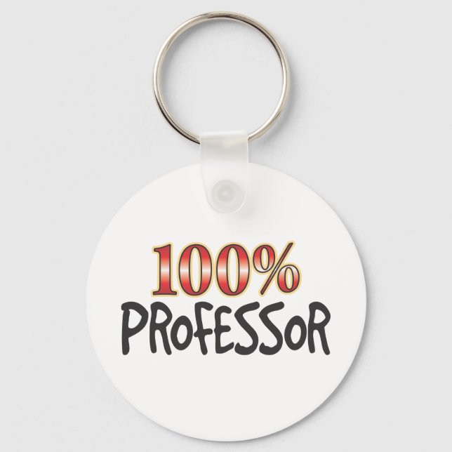 Llavero Profesor 100% (Anverso)