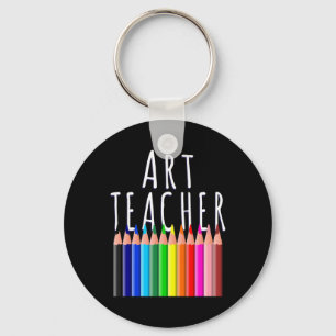 Llavero Profesor de arte de vuelta a la escuela regalo de