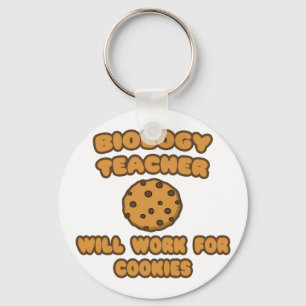 Llavero Profesor de Biología... Trabajará para cookies