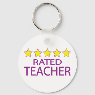 Llavero Profesor de cinco estrellas