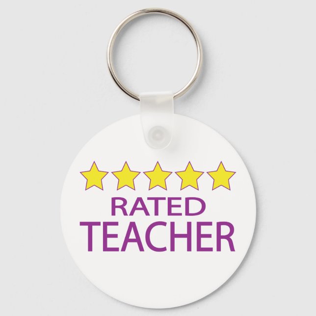 Llavero Profesor de cinco estrellas (Anverso)