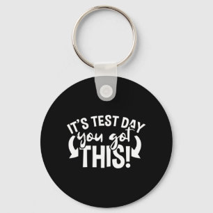 Llavero Profesor de examen de día Motivacional