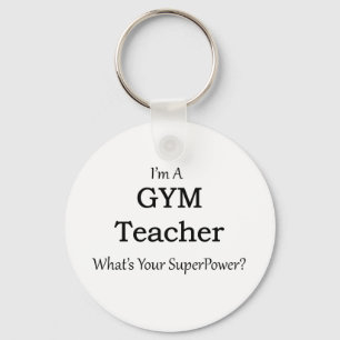 Llavero Profesor de gimnasio