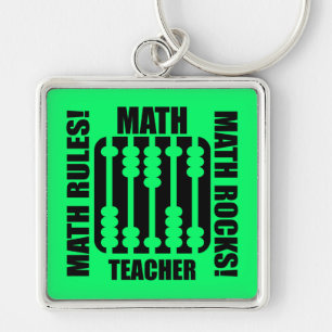 Llavero profesor de matemáticas fresco