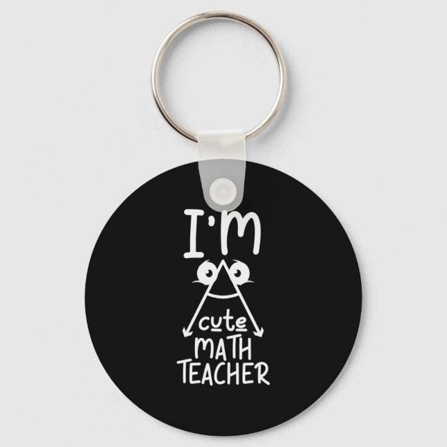 Llavero Profesor de Matemáticas Soy Profesor de Matemática (Anverso)