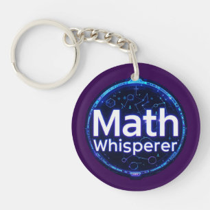 Llavero Profesor de Matemáticas Susurrador de Matemáticas