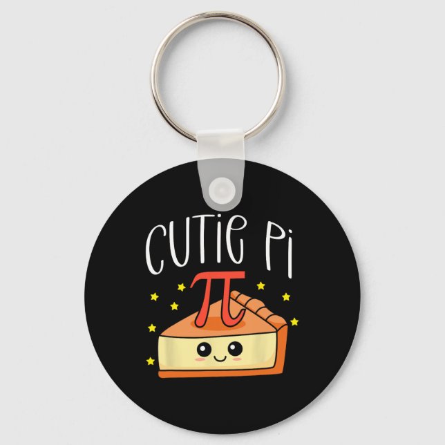 Llavero Profesor de Math Lover de Pi Day 3.14 Cutie Pie (Anverso)
