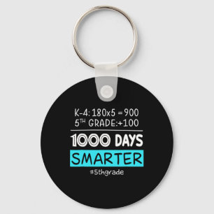 Llavero Profesor de quinto grado 1000 días más inteligente