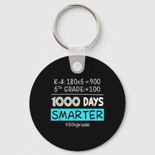 Llavero Profesor de quinto grado 1000 días más inteligente
