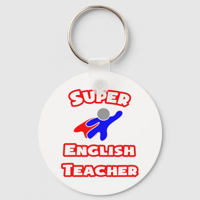 Llavero Profesor de superinglés (Anverso)
