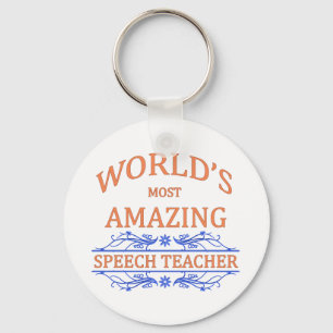 Llavero Profesor del discurso