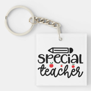 Llavero Profesor Especial Wordart