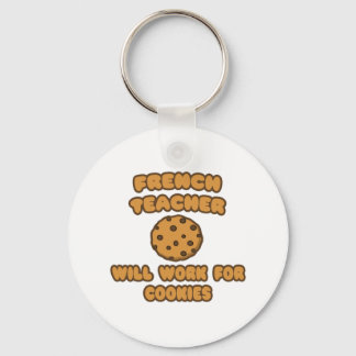 Llavero Profesor francés .. Trabajará para cookies