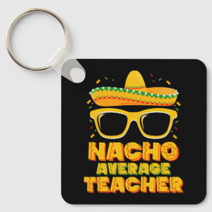 Llavero Profesor No Promedio Cinco De Mayo Coincidente