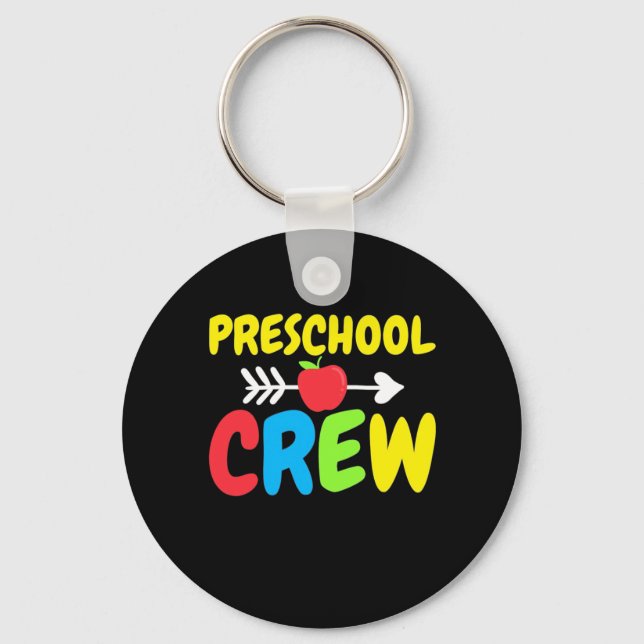 Llavero Profesora de equipo de enseñanza preescolar (Anverso)