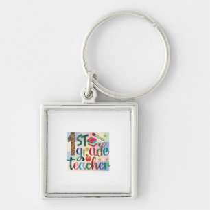 Llavero Profesora de Regalos Maestra de primer grado