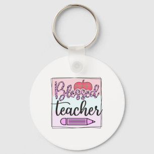 Llavero Profesora de Regalos Maestría bendecida