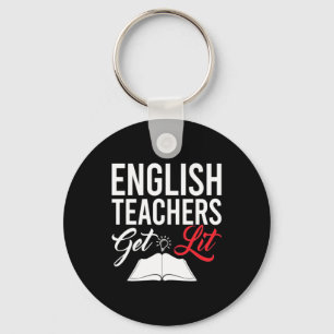 Llavero Profesora de Regalos Profesores de inglés recibe