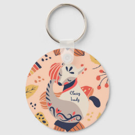 Llavero Profesora mujer regalo CLASSY LADY Hygge Fox