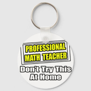 Llavero Profesora profesional de matemáticas...Chiste