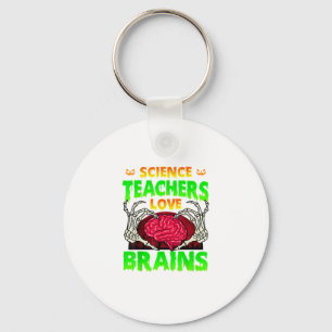 Llavero Profesores Brains Skeleton Halloween