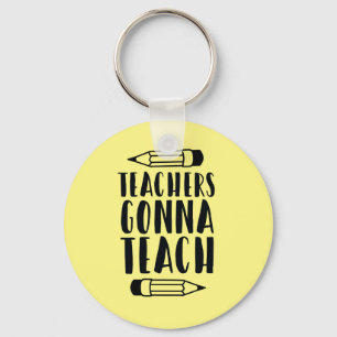 Llavero Profesores Enseñarán Regalo de Keychain