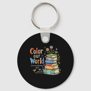 Llavero Programa de bibliotecas de Color Our World Summer