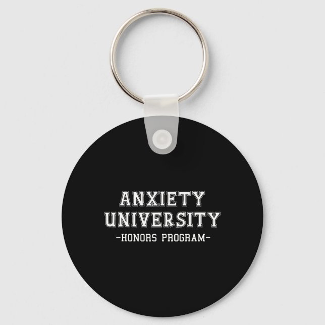 Llavero Programa de Honores de la Universidad de Ansiedad (Anverso)