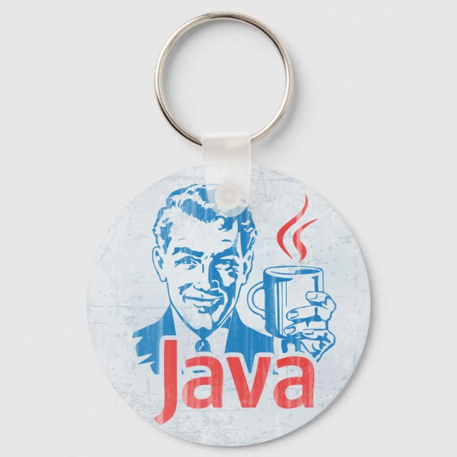 Llavero Programador Java (Anverso)