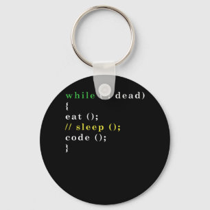 Llavero Programador Python de Ciencias de la Computación E