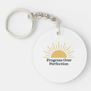 Llavero Progreso sobre la perfección - Amanecer motivacion