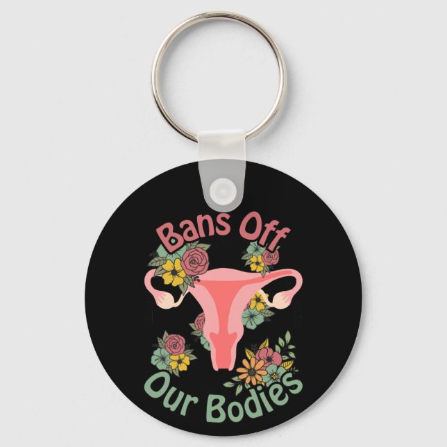 Llavero Prohibición de nuestros cuerpos (Anverso)