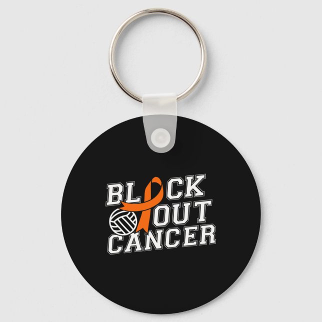 Llavero Prohibir la leucemia por voleibol, la coartada de  (Anverso)