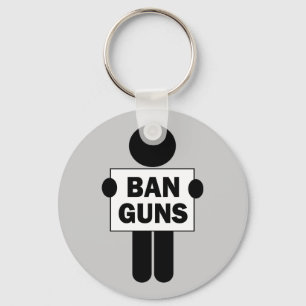 Llavero Prohibir las armas