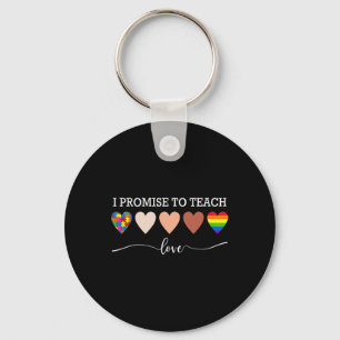 Llavero Prometo Enseñar Amor Autismo Conciencia Africana L