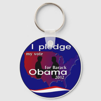Llavero Prometo Mi Voto Por La Cadena Clave Barack Obama 2