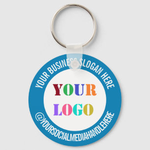 Llavero Promoción de la cadena de nombres de medios social