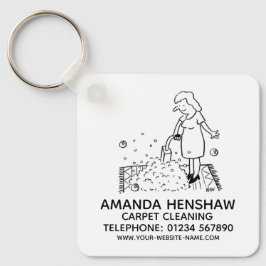Llavero Promoción de limpieza de alfombras