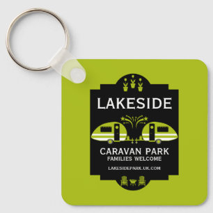 Llavero Promoción del camping de caravanas