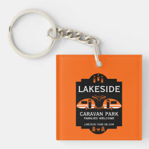 Llavero Promoción del camping de caravanas