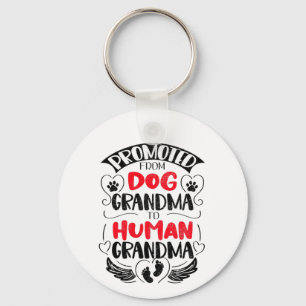 Llavero Promocionado desde la abuela del perro, la abuela