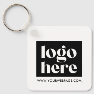 Llavero promocional de código QR con logotipo pers