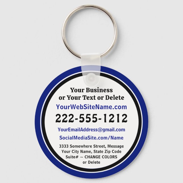 Llavero Promotional Keychain with LOGO, QR CODE or PHOTO   (Anverso)